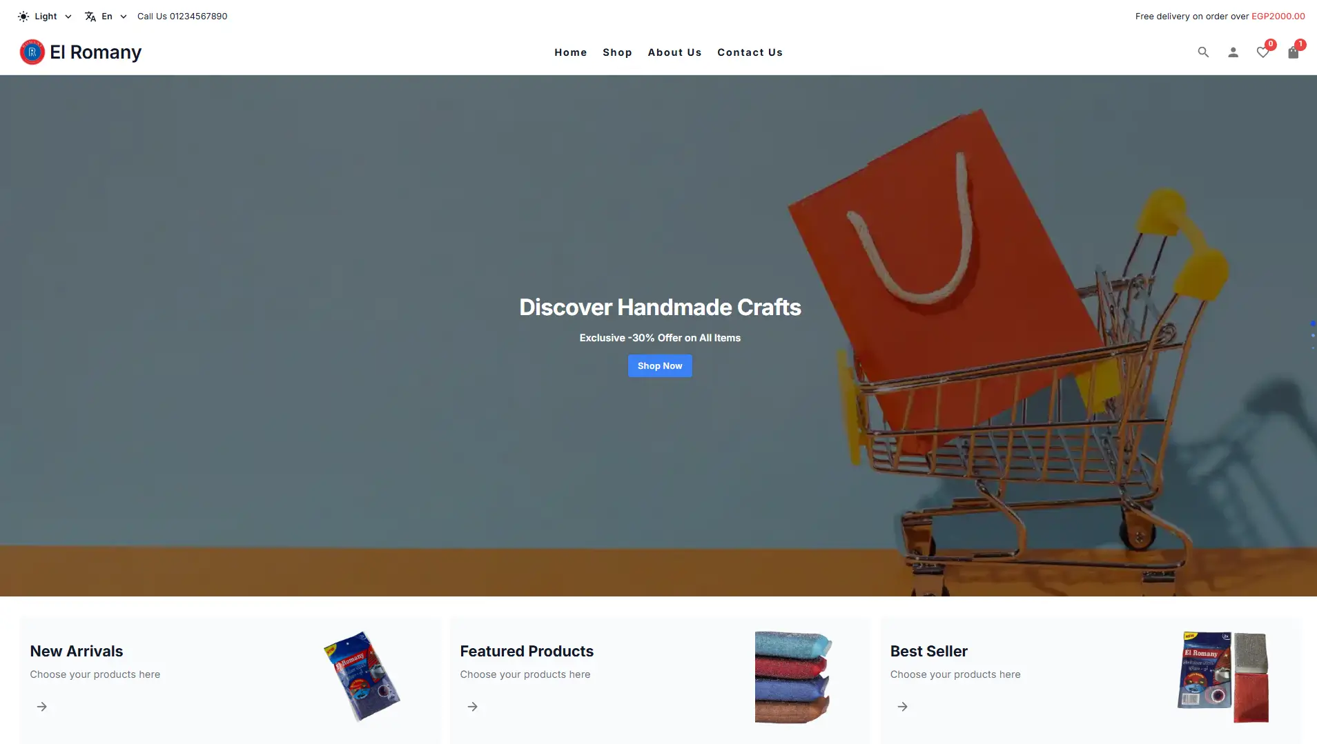 El Romany E-Commerce